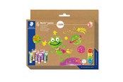 Przybory do pisania i rysowania - Staedtler Finger paint NJ neon 6pcs box - 8816F C6
