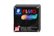Materialy hobbystyczne - Staedtler Mod. clay FIMO prof 57g black - 8040-9
