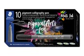 Przybory do pisania i rysowania - Staedtler pigment calligraphy pen 10 pcs violet - 375-6