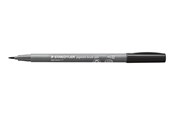 Przybory do pisania i rysowania - Staedtler pigment brush pen 10 pcs light black - 371-90