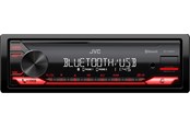 Radio DAB i budzik - JVC KD-X282BT car radio - RED - Czerwony - KD-X282BT