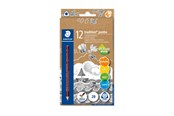 Przybory do pisania i rysowania - Staedtler Pencil tradition jumbo 2B 12 pcs. - 1285-0