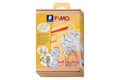 Materialy hobbystyczne - Staedtler Set Mod. clay FIMO HtC marble desig - 8025 HTC5