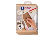 Materialy hobbystyczne - Staedtler Set Mod. clay FIMO soft Ht wood-eff - 8025 HTC1