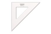 Przybory szkolne - Staedtler Set square 31 cm 45/45 degree clear - 567 31-45F