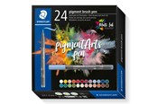 Przybory do pisania i rysowania - Staedtler pigment brush pen 24pcs - 371 C24-1
