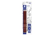 Przybory do pisania i rysowania - Staedtler Pencil tradition HB x3 bc 100% PEFC - 110-HBBK3D