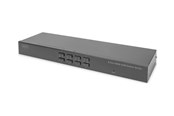 Przełącznik KVM - DIGITUS - KVM switch - HDMI - 8 ports - rack-mountable - DS-12910
