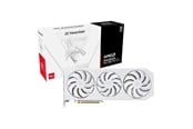 Karta graficzna - PowerColor Radeon RX 9070 XT Hellhound Spectral White - 16GB GDDR6 RAM - Karta graficzna - RX9070XT 16G-L/OC/WHITE