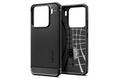 Telefon - Pokrowiec i etui - Spigen Rugged Armor - matte black - Xiaomi 15 - ACS08859