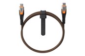 Kabel USB - UAG SRGE Cable USB-C - USB-C 0.75m 240W USB 3.2 black/orange - 9B4415114097