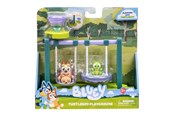 Zestawy do zabawy - Bluey Playground playset with Wide-Eyed Bingo & Turtleboy - 90316