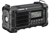 Radio DAB i budzik - Sangean MMR-99 - Bluetooth - Handcrank - Solar Radio - DAB/DAB+/FM - Mono - Czarny - A500481