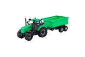 Samochody i pojazdy - Cavallino Toys Cavallino Tractor with Tipper Trailer Green Scale 1:32 - 1252FM04