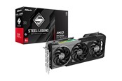 Karta graficzna - ASRock Radeon RX 9070 XT Steel Legend Dark - 16GB GDDR6 RAM - Karta graficzna - 90-GA5VZZ-00UANF