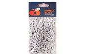 Artykuly Artystyczne & Rzemieslnicze - Colorations - Number Beads 7mm 300pcs. - 43BL08