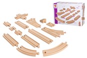 Zabawki drewniane - Eichhorn  Train  Track Set - 100006405