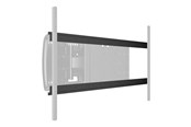 Uchwyty ścienne, uchwyty AV i meble AV - Multibrackets M mounting component - tilt - black - Max 50 kg - recommended for 86" - 7350022738317