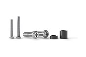 Uchwyty ścienne, uchwyty AV i meble AV - Multibrackets M Pro Series mounting kit - silver - Max - recommended for - 7350022739161