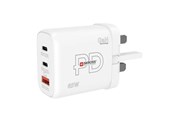 Telefon - Adapter i Ladowarka - SKross Power Charger UK 65W GaN - SKCH001165WPDUKCN