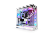Obudowa komputerowa - NZXT H9 Flow RGB+ (2025) - All White - Controller incl - Obudowa komputerowa - Miditower - Biały - CM-H92FW-P1