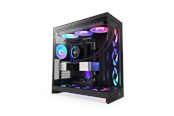 Obudowa komputerowa - NZXT H9 Flow RGB+ (2025) - All Black - Controller incl - Obudowa komputerowa - Miditower - Czarny - CM-H92FB-P1