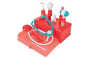 Zabawa w udawanie - Toi-Toys - Doctor's Case Red with Accessories 7 pcs. - 18103A