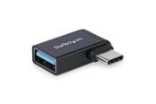 Kabel USB - StarTech.com Right Angled USB-C to USB-A Adapter USB 5Gbps Compact USB-C Male to USB-A Female Adapter Metal Housing M/F - USB-C adapter - 24 pin USB-C to USB - USB31CAADGCPRA