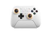 Akcesoria dla graczy - 8BitDo Ultimate 2 Wireless 2.4G - TMR - RGB - White - Wireless Controller - PC - RET00508