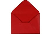 Koperty & Kartony - Creativ Company - Envelope Red 11.5x15cm 10 pcs. - 217013