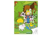Materiały hobbystyczne - Haza Witbaard - Farm Coloring Book - SE12191