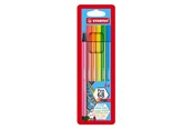 Przybory do pisania i rysowania - STABILO Pen 68 - Felt-tip pen - Set of 6 Fluorescent Pieces - 6806-1