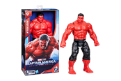 Figurki - Marvel Captain America Brave New World Titan Hero Series Red Hulk 30 cm - F92995L00