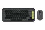 Klawiatura - Logitech POP Icon Combo - Zestaw klawiatura i mysz - Niemcy - Szary - 920-013106