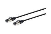 Kabel sieciowy - Gembird Cablexpert patch cable - 7.5 m - black - Czarny - 7.5m - PP8-LSZHCU-BK-7.5M