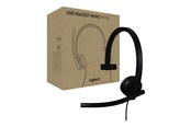 Słuchawki, zestaw słuchawkowy - Logitech H570e - headset - 981-001426