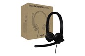 Słuchawki, zestaw słuchawkowy - Logitech H570e - headset - 981-001430