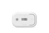 Bezpieczenstwo - Housegard CA108 carbon monoxide alarm with LCD display incl. 3-year battery white - 604024
