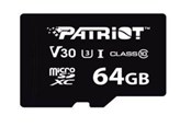 Karta pamięci - Patriot VX Series - flash memory card - 64 GB - microSDXC UHS-I U3 - PSF64GVX31MCX