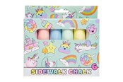 Zabawki na zewnątrz - LG-Imports Sidewalk Chalk Unicorn 6 pcs. - 6381