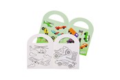 Kreatywne gry - LG-Imports Coloring Book with Vehicle Stickers - 6876