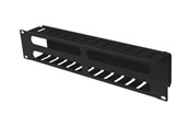 Szafa rack - Lanberg - rack cable management panel - 2U - AK-1705-B