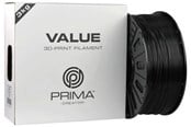 Filament - Drukarka 3D - Prima Value PLA+ - Black - PV24-PLA-175-3000-BK