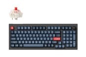 Klawiatura - Keychron V5 Max QMK/VIA RGB Wireless Mechanical Keyboard | Red Switch | Black - Klawiatury - Angielski - Czarny - V5M-D1