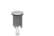 Czesci zamienne i akcesoria montazowe - Hansgrohe Metal plug for drain valve, chrome - 96026000
