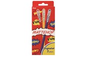Przybory do pisania i rysowania - Pentel K110-V7STA MATTEHOP Gel Roller 1mm ORIGINAL  Set - K110-V7STA
