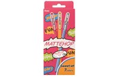 Przybory do pisania i rysowania - Pentel K110-V7STB MATTEHOP Gel Roller 1mm SWEET Set - K110-V7STB