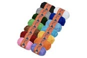 Przedza i akcesoria - Colorations - Acrylic Yarn Set - 14 Colors - 50g per skein - 42FY31