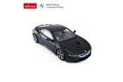 Samochody i pojazdy - RASTAR Die cast 1:24 BMW i8 Black - 56500