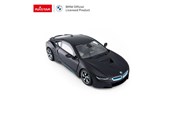 Samochody i pojazdy - RASTAR Die cast 1:24 BMW i8 Black - 56500